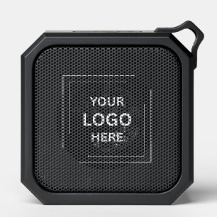 Professional Modern Black Custom Business Logo  Bluetooth Speaker