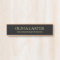 Professional Modern Black Gold Office Name Title