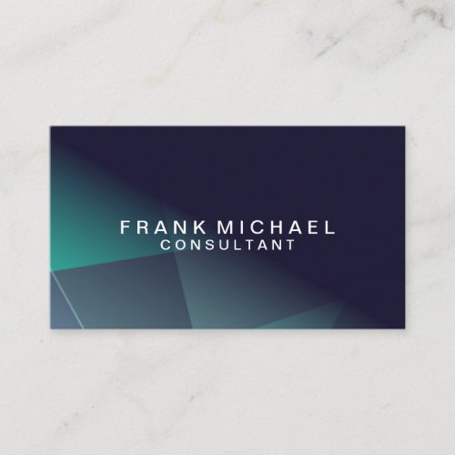 Professional Modern Blue Business Card Template