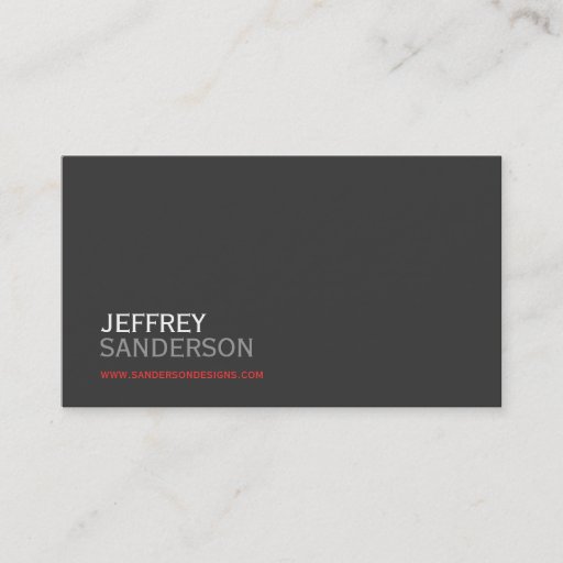 Customizable Professional Modern Business Card