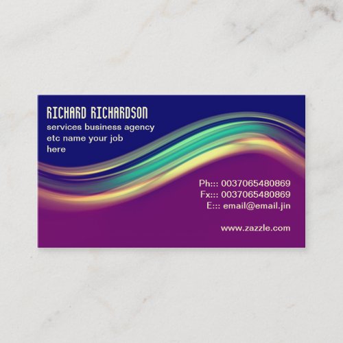 professional modern business card design