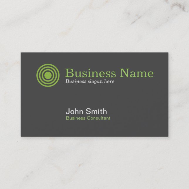 Professional Modern Business Cards with Logo (Front)