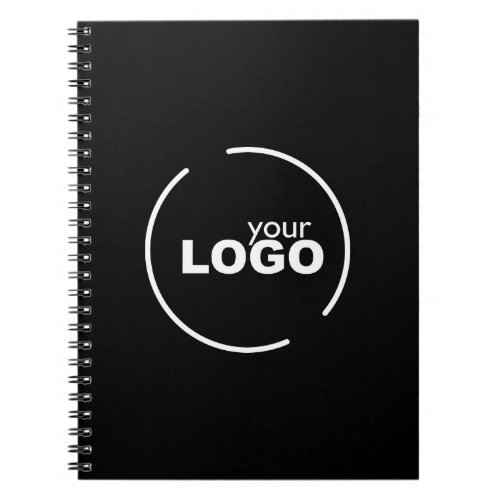 Professional Modern Business Logo Black Notebook