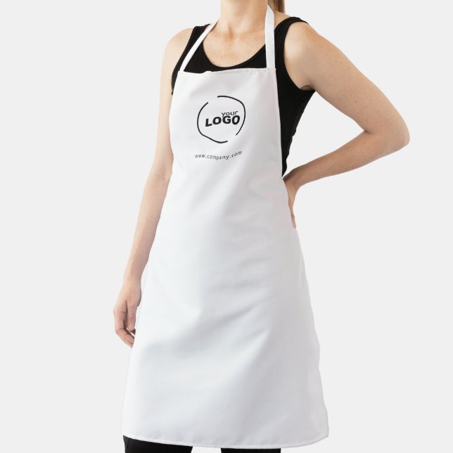 Professional Modern Business Logo Employee Apron (Insitu)