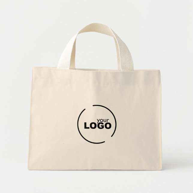 Professional Modern Business Logo Mini Tote Bag (Front)