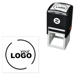 Professional Modern Business Logo Self-inking Stamp