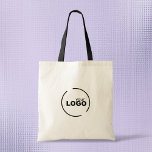 Professional Modern Business Logo Tote Bag<br><div class="desc">A simple business template that is easy to customize by adding your company logo.</div>