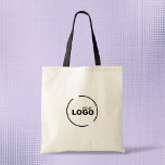 Professional Modern Business Logo Tote Bag at Zazzle