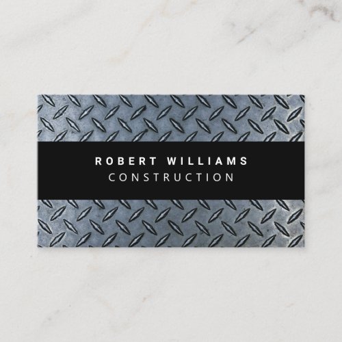 Professional Modern Construction Industrial Business Card