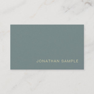 Professional Modern Creative Pearl Finish Luxe Business Card