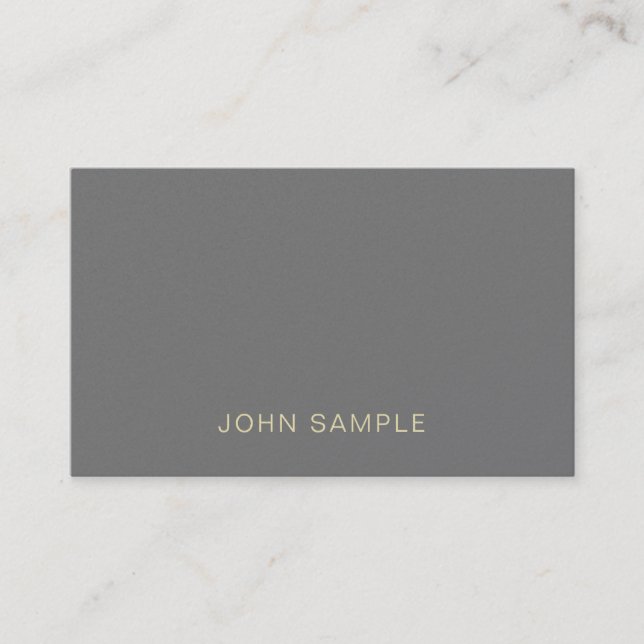 Professional Modern Creative Pearl Finish Luxury Business Card (Front)