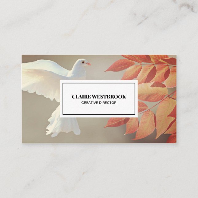 Professional Modern Custom Personalized Business C Card (Front)