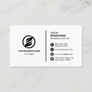 Professional Modern Custom Personalized Business Card