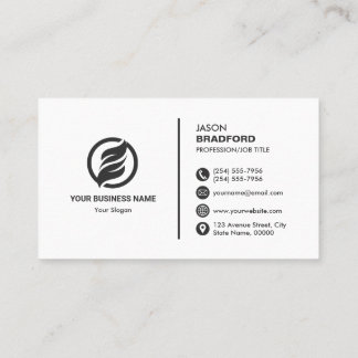 Professional Modern Custom Personalized Business Card
