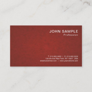 Professional Modern Design Graceful Classy Luxe Business Card