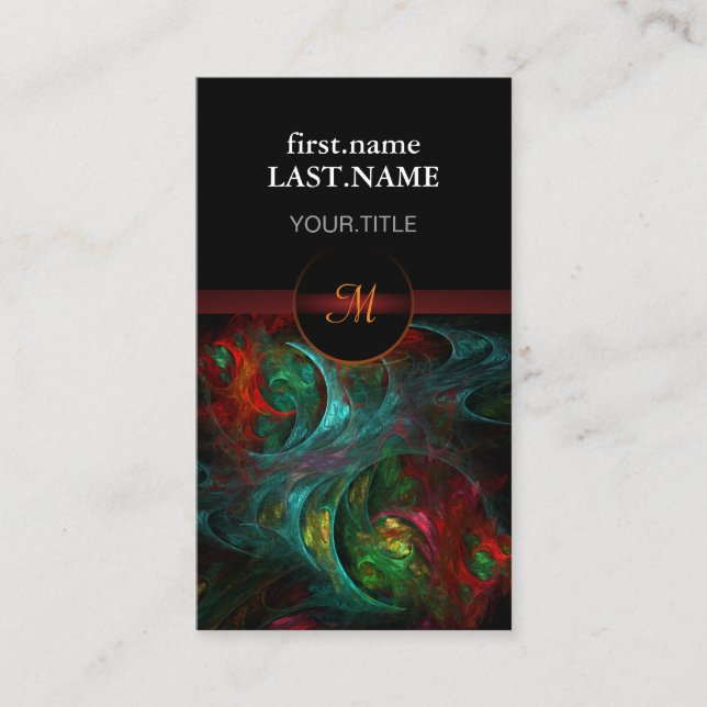 Professional Modern Elegant Cool Genesis Nova Business Card (Front)