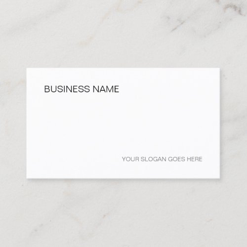Professional Modern Elegant Corporate Simple Business Card
