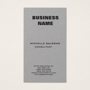 Professional Modern Elegant Grey Minimalist Simple Business Card Professional Modern Elegant Grey Minimalist Simple Business Card
