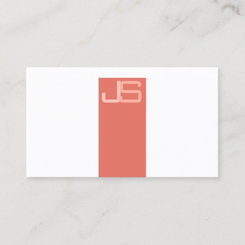 Professional Modern Elegant Monogram Template Business Card