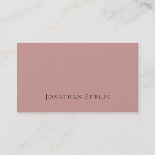 Professional Modern Elegant Pearl Finish Luxury Business Card
