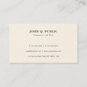 Professional Modern Elegant Template Simple Business Card