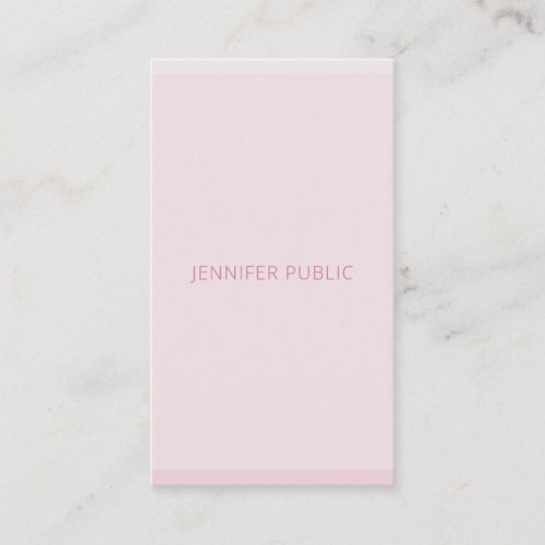 Professional Modern Elegant Trend Colors Template Business Card