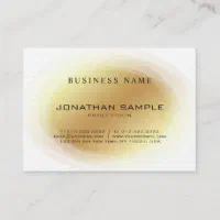 Elite Fashion Designer Black Gold Gems Square Business Card, Zazzle