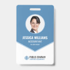 Professional Modern Employee Event Staff ID