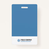 Professional Modern Employee Event Staff ID Badge | Zazzle