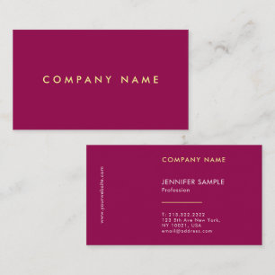 Professional Modern Luxury Elegant Template Business Card