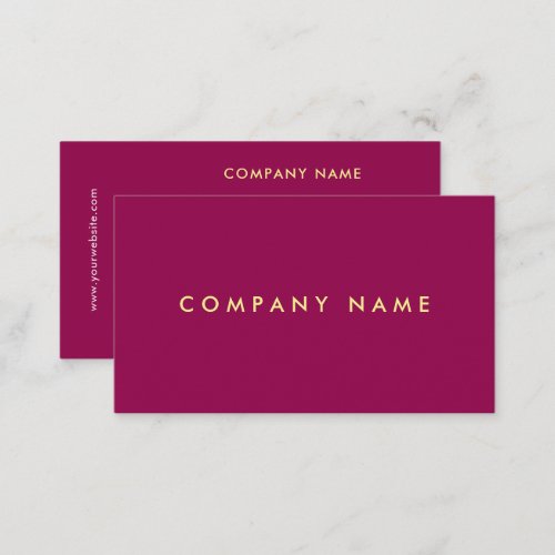 Professional Modern Luxury Elegant Template Business Card
