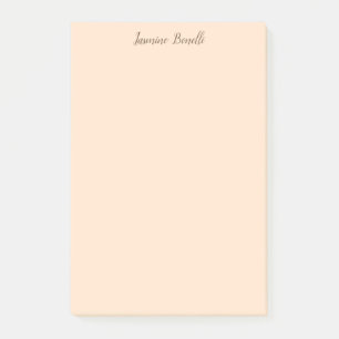 Professional Modern Minimalist Pastel Color Post-it Notes