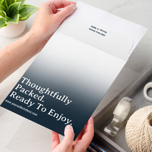 Professional Modern Minimalist Simple Elegant Envelope Mailers