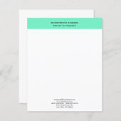 Professional Modern Minimalist Simple Plain (Front/Back)