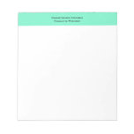 Professional Modern Minimalist Simple Plain Notepad