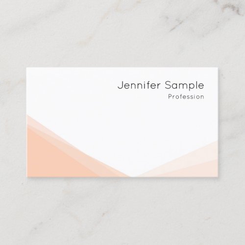 Professional Modern Minimalist Template Elegant Business Card