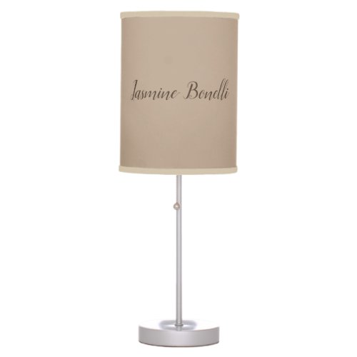 Professional Modern Minimalist Your Name Table Lamp