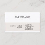 Professional Modern Minimalistic Sophisticated Business Card at Zazzle