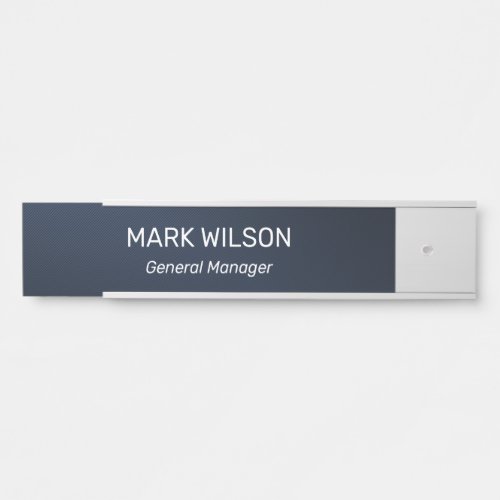 Professional Modern Office Door Sign