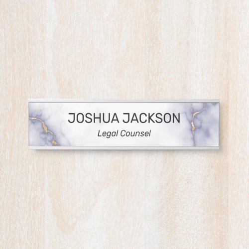Professional Modern Office Door Sign