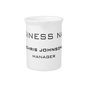 Professional Modern Plain Simple Beverage Pitcher