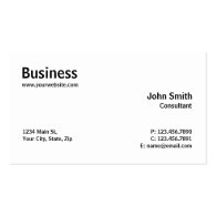 Professional Modern Plain Simple Computer Repair Business Card