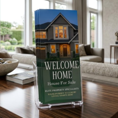 Professional Modern Real Estate Money Green Brochure