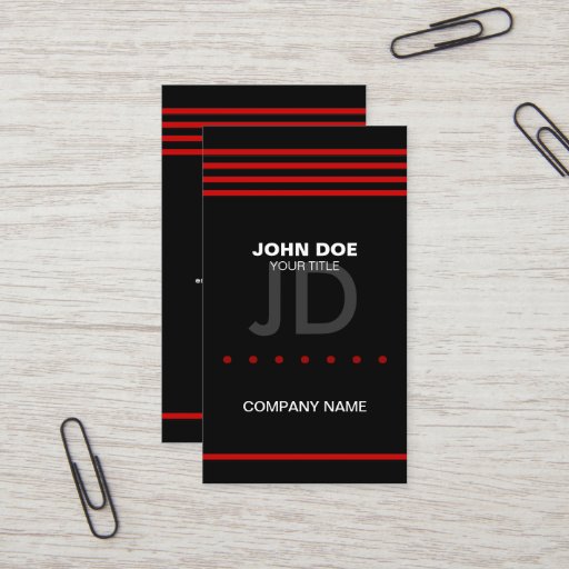 Customizable Professional / Attorney Business Cards