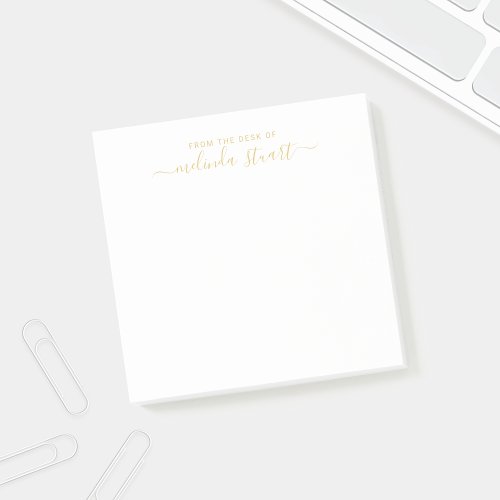 Professional Modern Script Post_it Notes