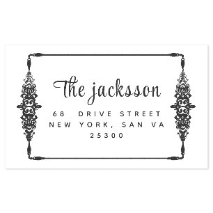 Professional Modern Script  Self-inking Stamp