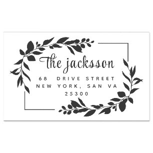 Professional Modern Script  Self-inking Stamp