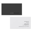 Professional Modern Simple Black Minimalist