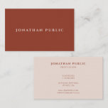 Professional Modern Simple Elegant Design Template Business Card