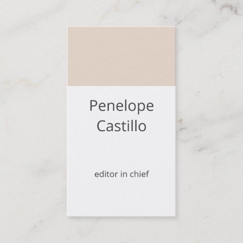 Professional Modern Simple Stylish Minimalist Business Card